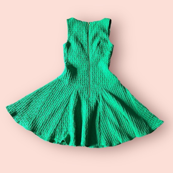 NWT Women’s Closet Designed And Made In London Green Fit And Flare Tank Dress - Picture 7 of 14